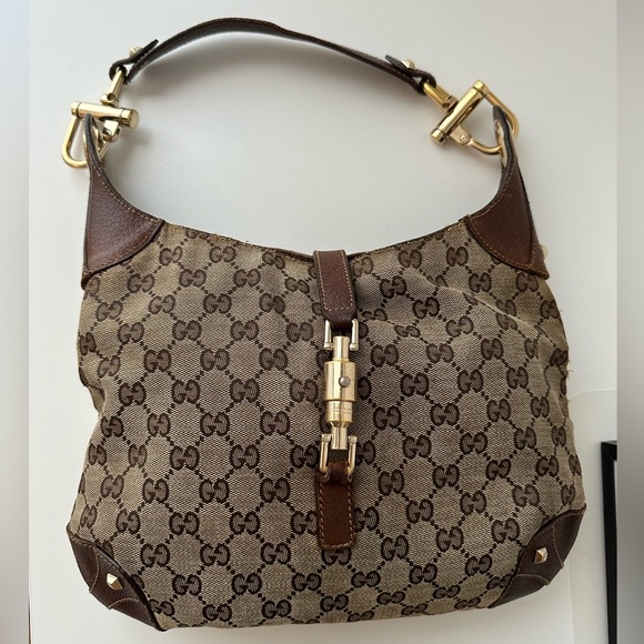 Vintage GUCCI JACKIE with gold hardware - Picture 2 of 16